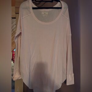 TNA Light Pink Long Sleeve Tee